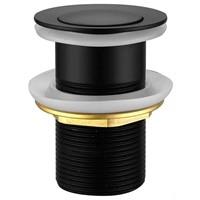 BASINS - Pop up waste - Matte Black - 