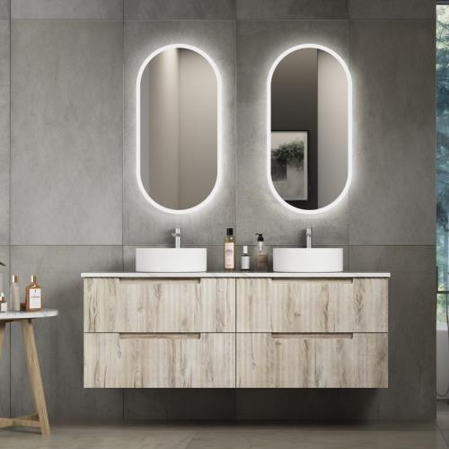 VANITIES - Tuscana Wall Hung Vanity - 1500mm(Double Bowl), 1500mm(Single Bowl)